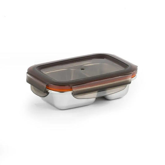 Cuitisan Partition Rectangle No.2 Container - 370ml