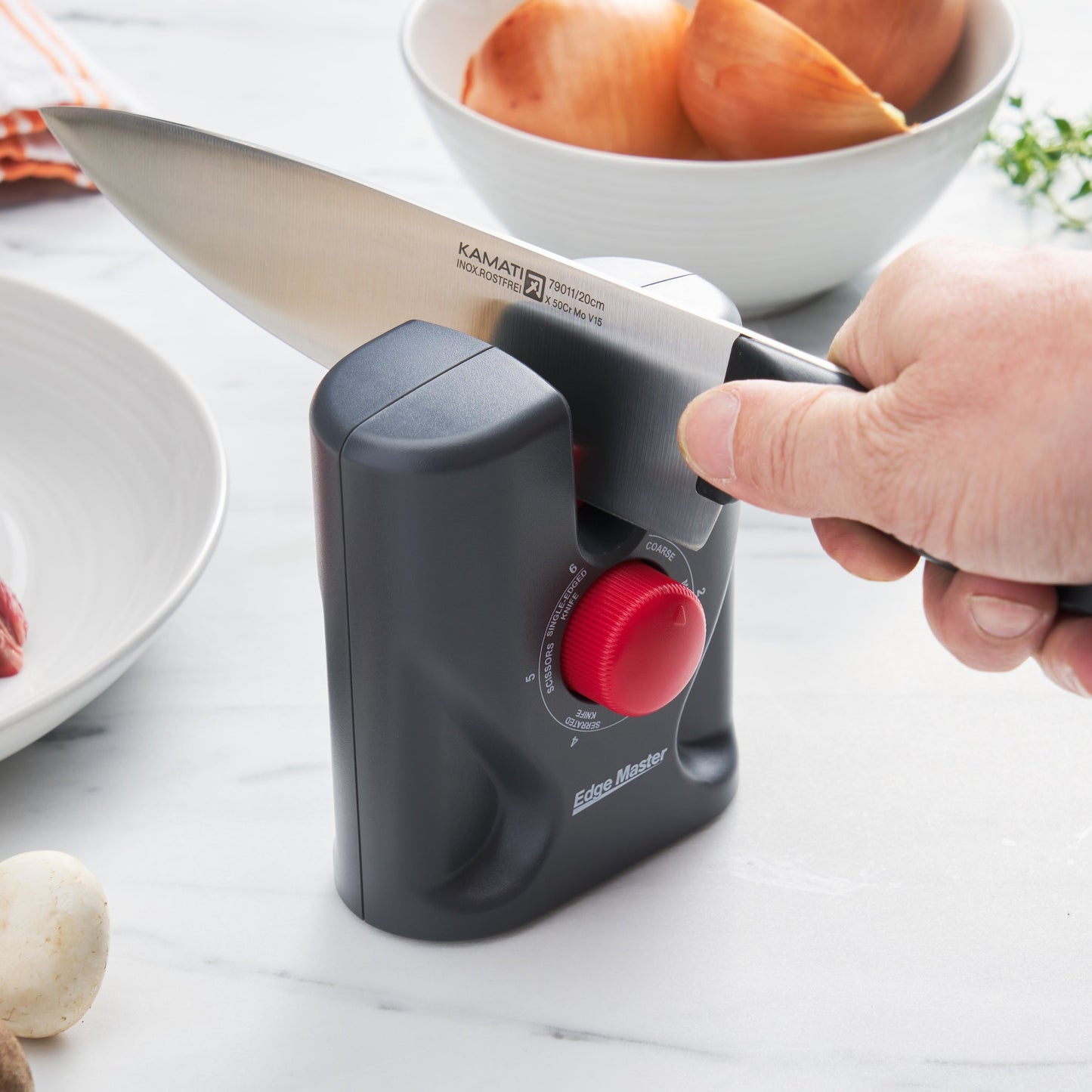 Edgemaster Dial and Edge Compact Knife and Scissor Sharpener