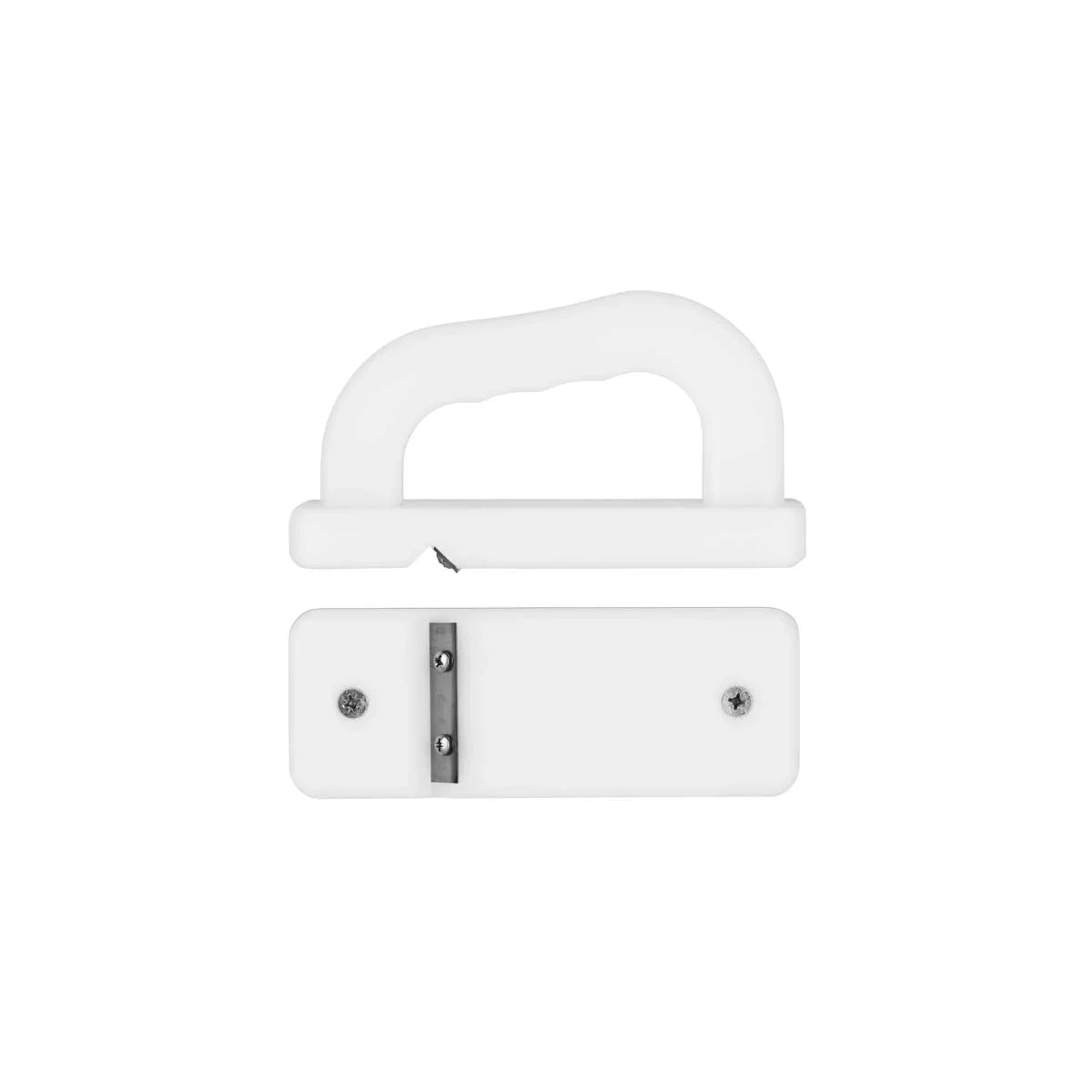 Chef Inox Board Scraper PE 195x155x63mm White - Kitchenly