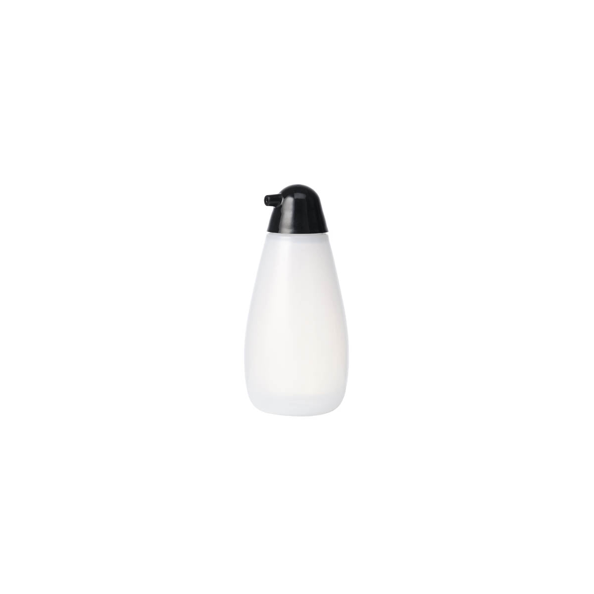 Chef Inox Squeeze Bottle with Oil Pourer - Black Cap, 200ml, Box of 10