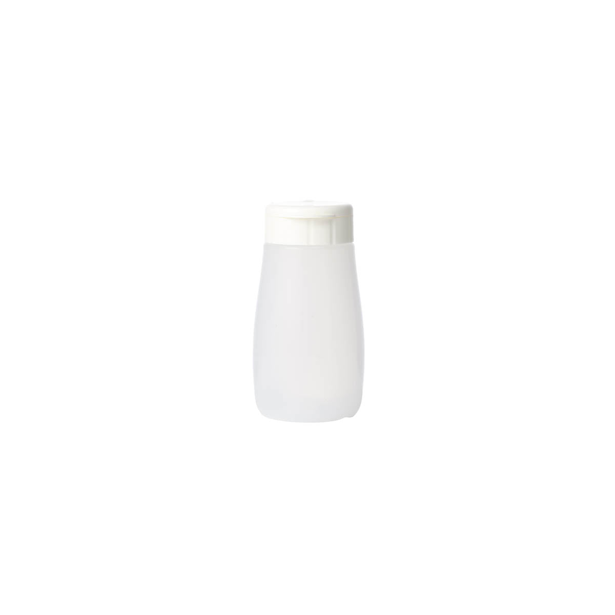 Chef Inox Soft Squeeze Shaker Bottle - Cream Cap, 200ml, Box of 10