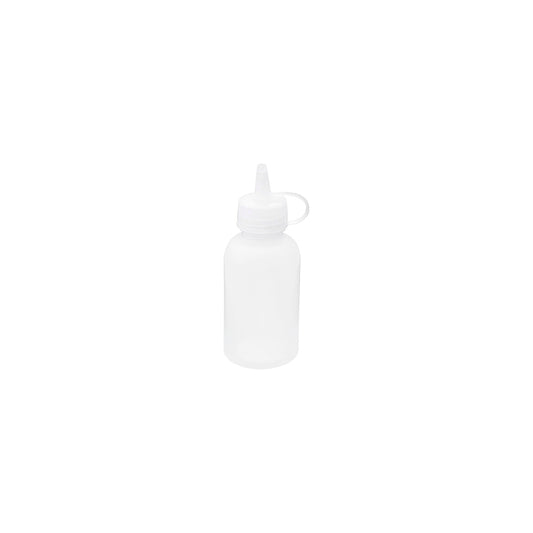 Chef Inox Mini Sauce Bottle with Seal Tip - 50ml, Clear, Box of 12