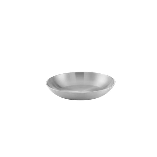 Chef Inox Round Aluminium Serving/Seafood Bowl - 220x40mm