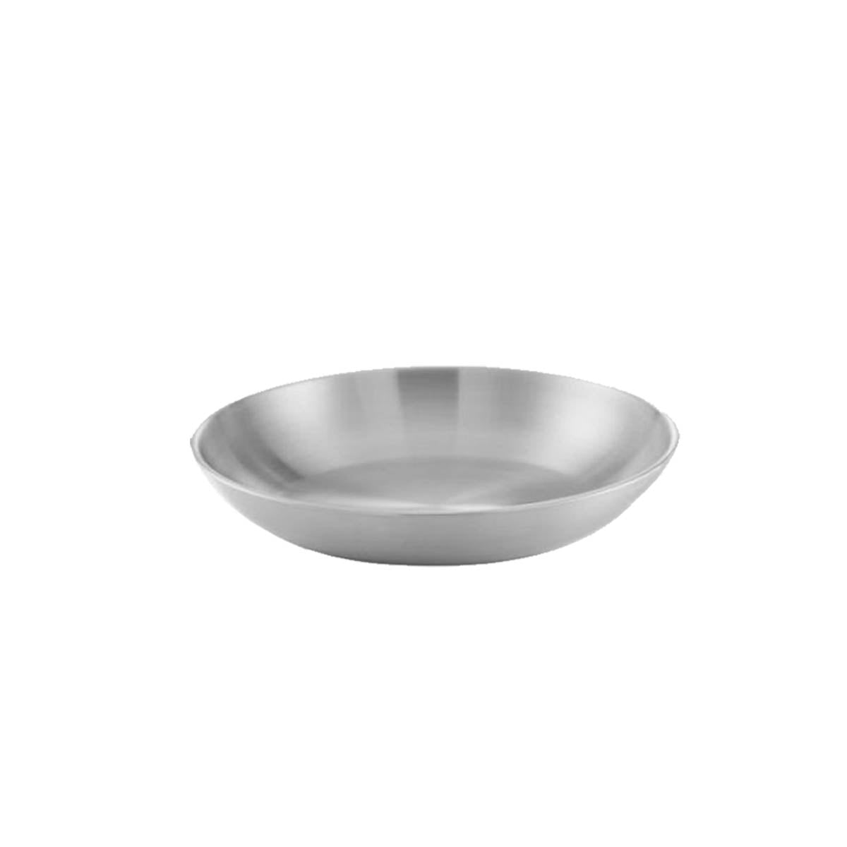 Chef Inox Round Aluminium Serving/Seafood Bowl - 300x40mm