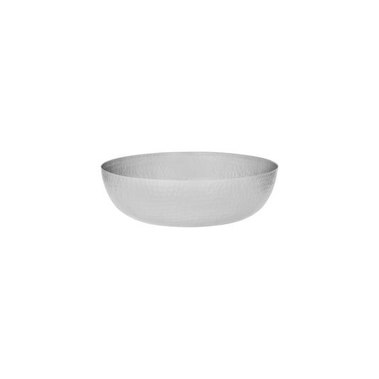 Chef Inox Round Serving/Seafood Bowl Hammered 250mm - Kitchenly