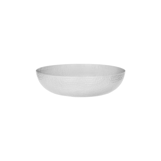 Chef Inox Round Serving/Seafood Bowl Hammered 300mm - Kitchenly