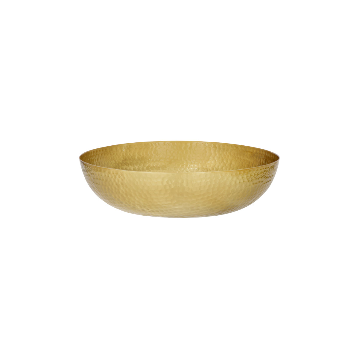 Chef Inox Round Serving/Seafood Bowl Hammered 300mm - Kitchenly