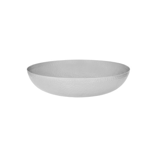 Chef Inox Round Serving/Seafood Bowl Hammered 350mm - Kitchenly