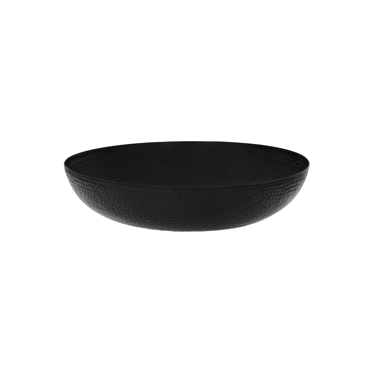 Chef Inox Round Serving/Seafood Bowl Hammered 350mm - Kitchenly