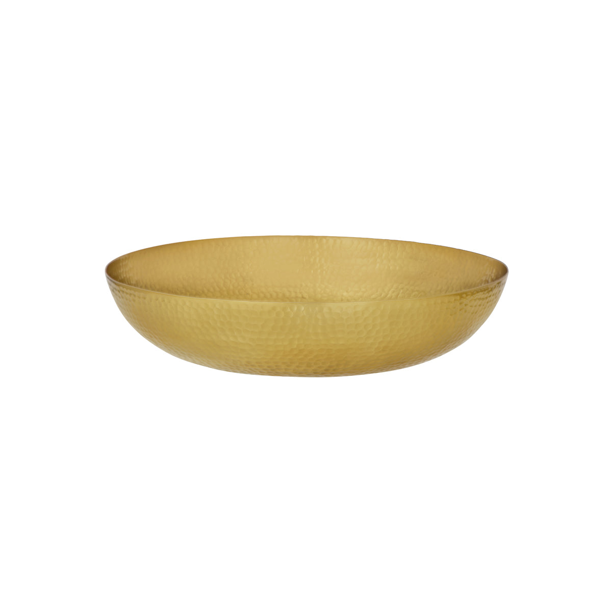 Chef Inox Round Serving/Seafood Bowl Hammered 350mm - Kitchenly