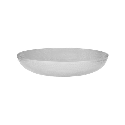 Chef Inox Round Serving/Seafood Bowl Hammered 400mm - Kitchenly