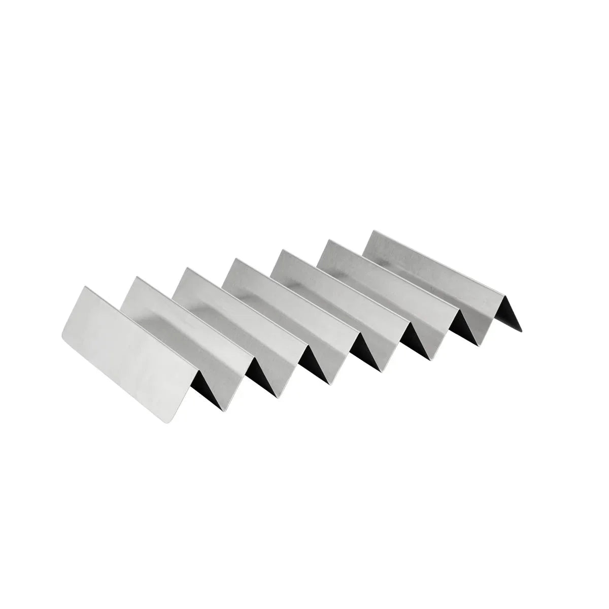 Chef Inox 6 Compartment Stainless Steel Fries Stand - 240x60x50mm