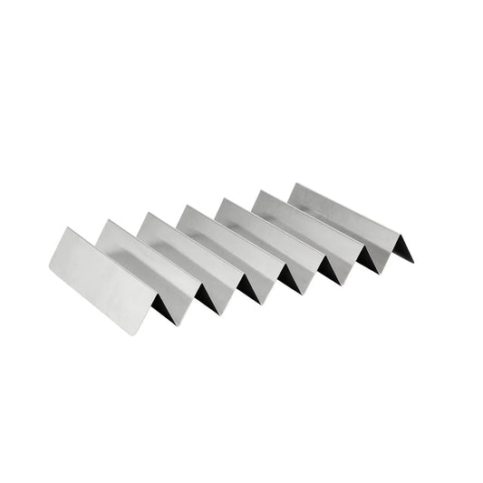 Chef Inox 6 Compartment Stainless Steel Fries Stand - 240x60x50mm