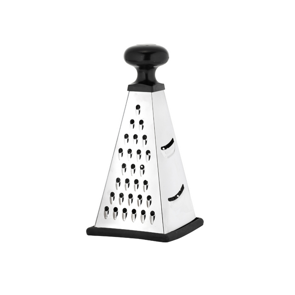 Chef Inox 4 Sided Pyramid Grater with Rubber Base - 105x223mm