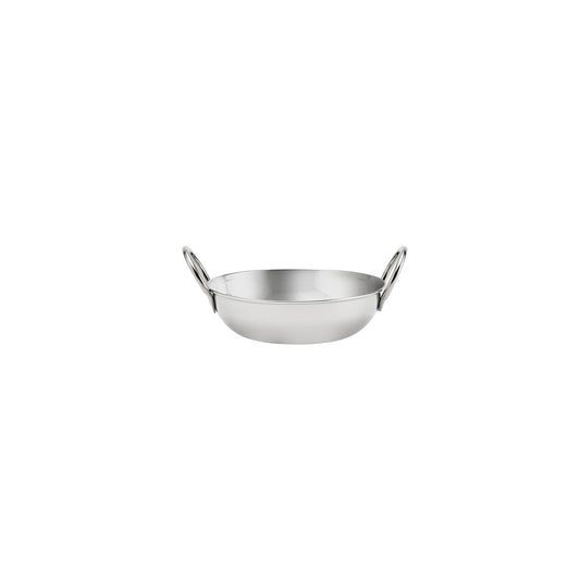 Chef Inox Kadai Bowl With Handles Stainless Steel 130mm - Kitchenly