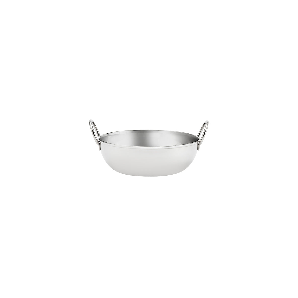 Chef Inox Kadai Bowl With Handles Stainless Steel 160mm - Kitchenly