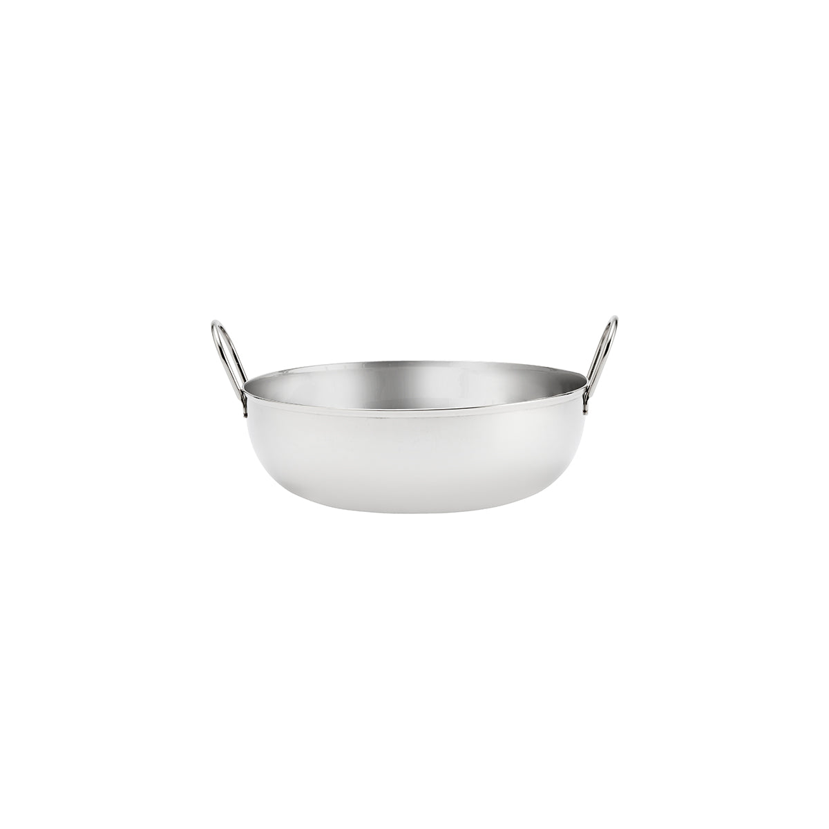 Chef Inox Kadai Bowl With Handles Stainless Steel 230mm - Kitchenly