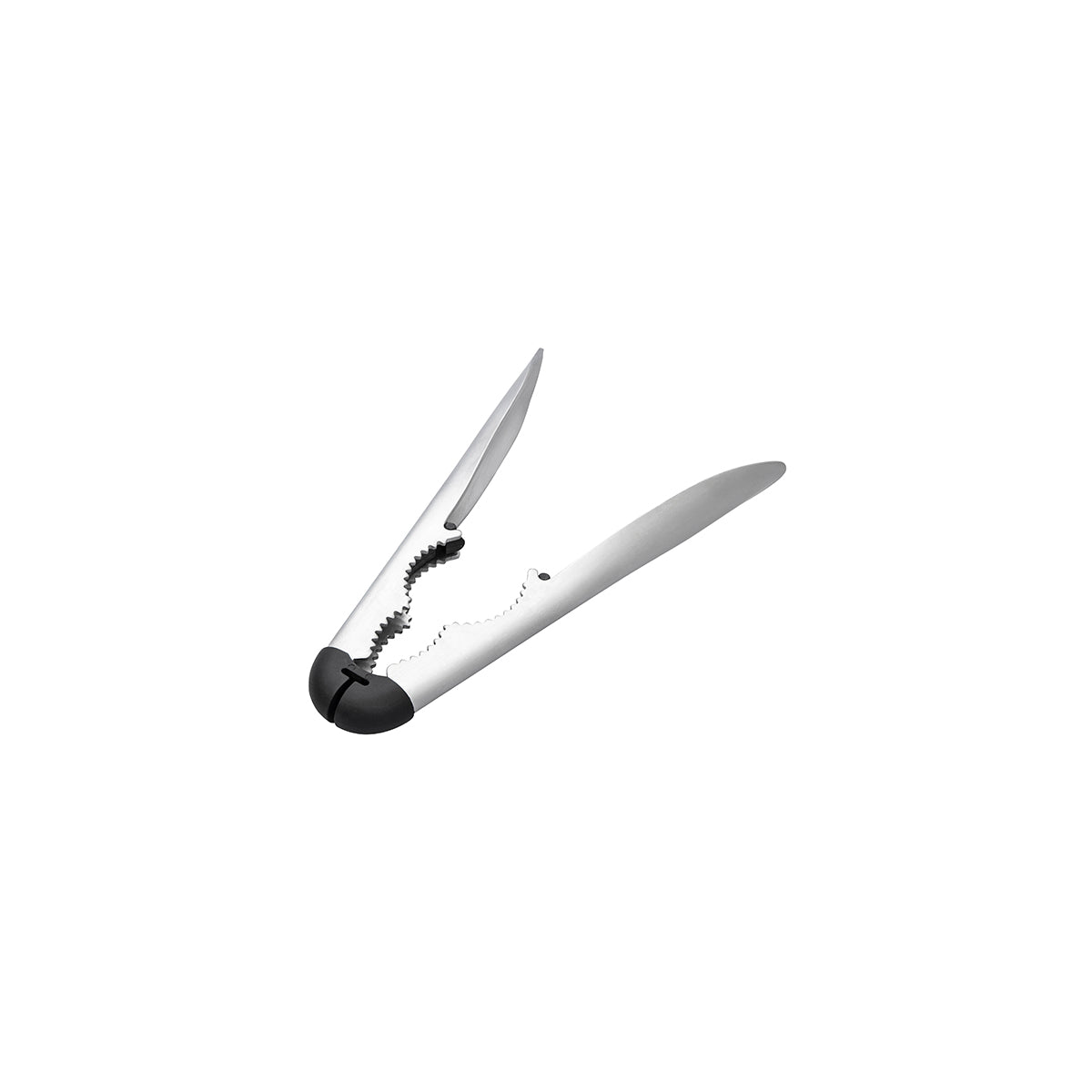 Chef Inox Stainless Steel Seafood/Nut Cracker with Polypropylene Black Tip - 185x52mm