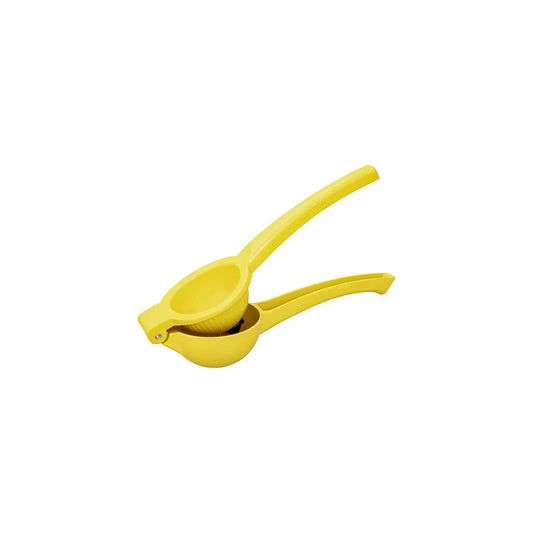 Chef Inox Aluminium Hand Juicer - 220x75mm, Yellow/Lemon
