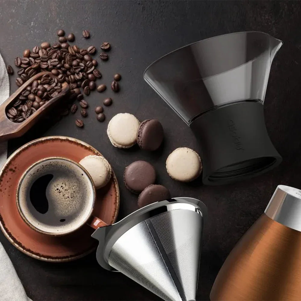 Asobu Stainless Steel Pour Over Coffee Maker - Kitchenly