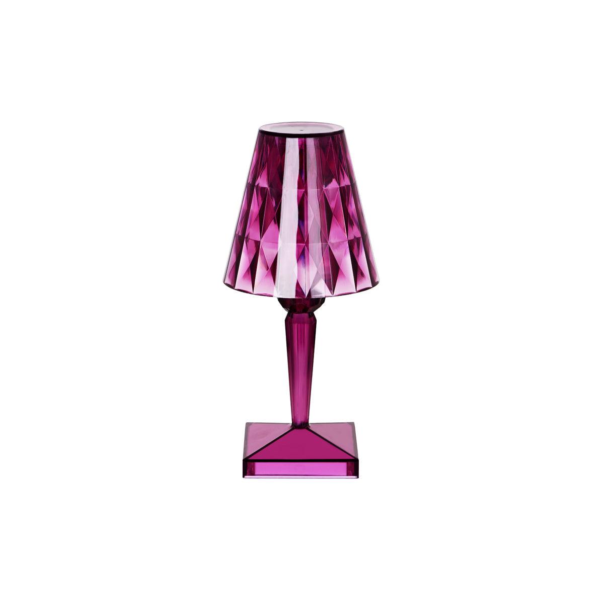 Ambience Crystal Cordless LED Table Lamp Purple - Kitchenly