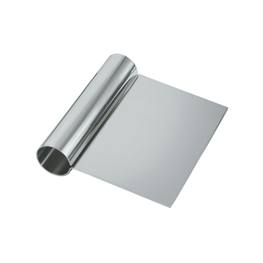 Matfer Bourgeat Stainless Steel Dough Cutter - 130x120mm - Kitchenly