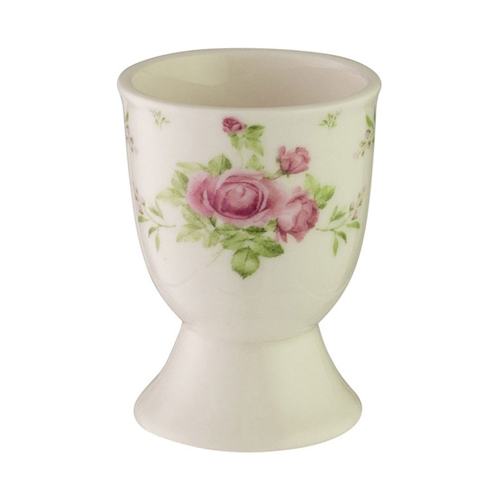 Colour Themed Egg Cup - Rose White