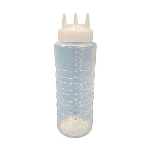 Matfer Bourgeat 3 Spout Dispenser Bottle - 1L - Kitchenly