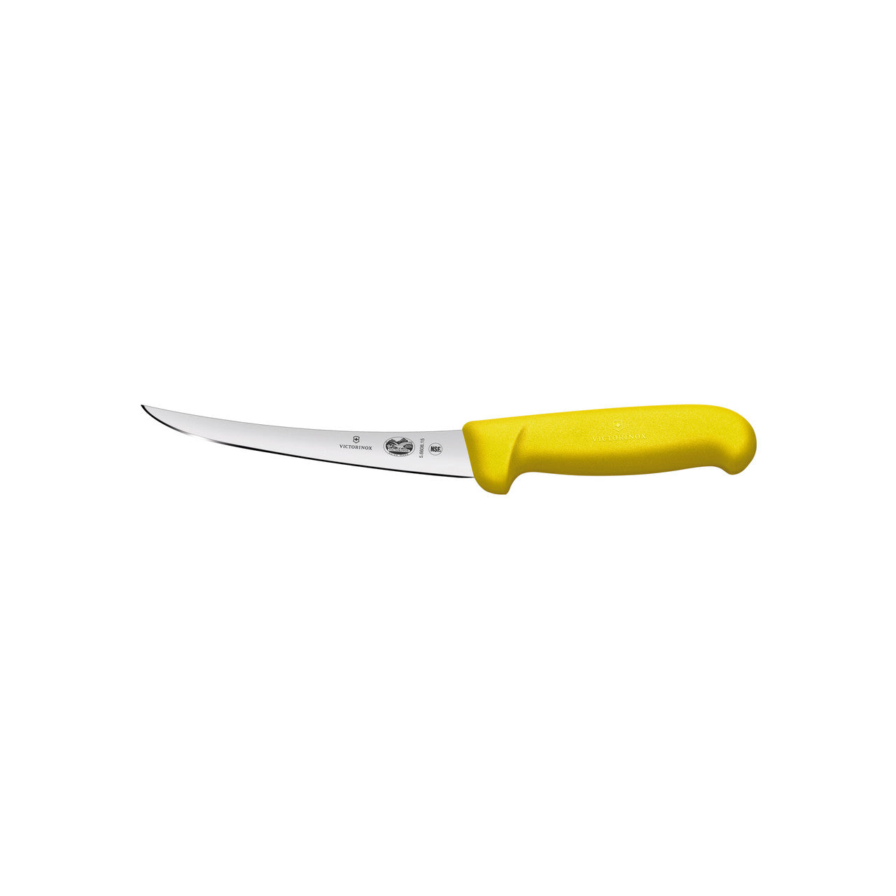 Fibrox Boning Knife, 15cm Curved, Safety Grip, Narrow Blade
