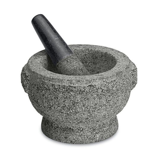 Rough Mortar And Pestle - 17cm