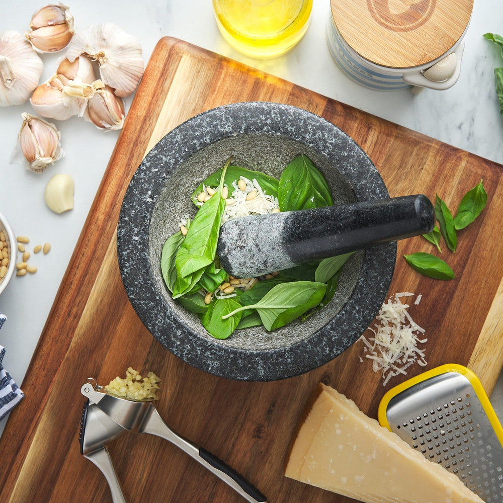 Low Profile Mortar And Pestle