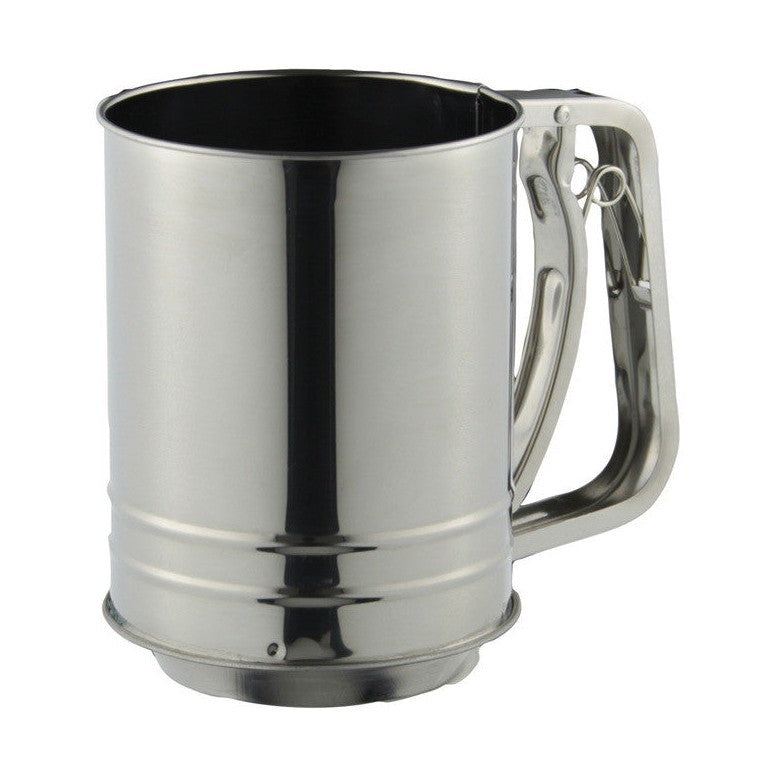 Stainless Steel Flour Sifter - 3 Cup