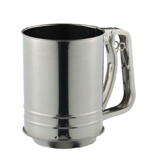 Stainless Steel Flour Sifter - 3 Cup