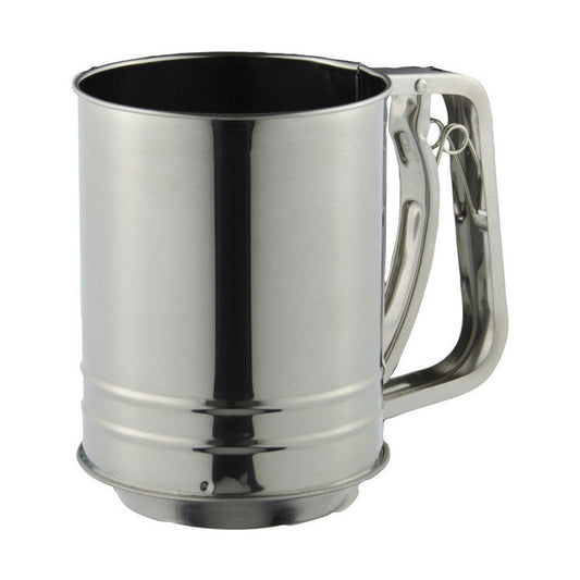 Stainless Steel Flour Sifter - 3 Cup