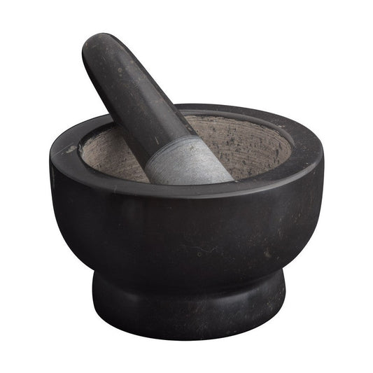 Marble Footed Mortar And Pestle