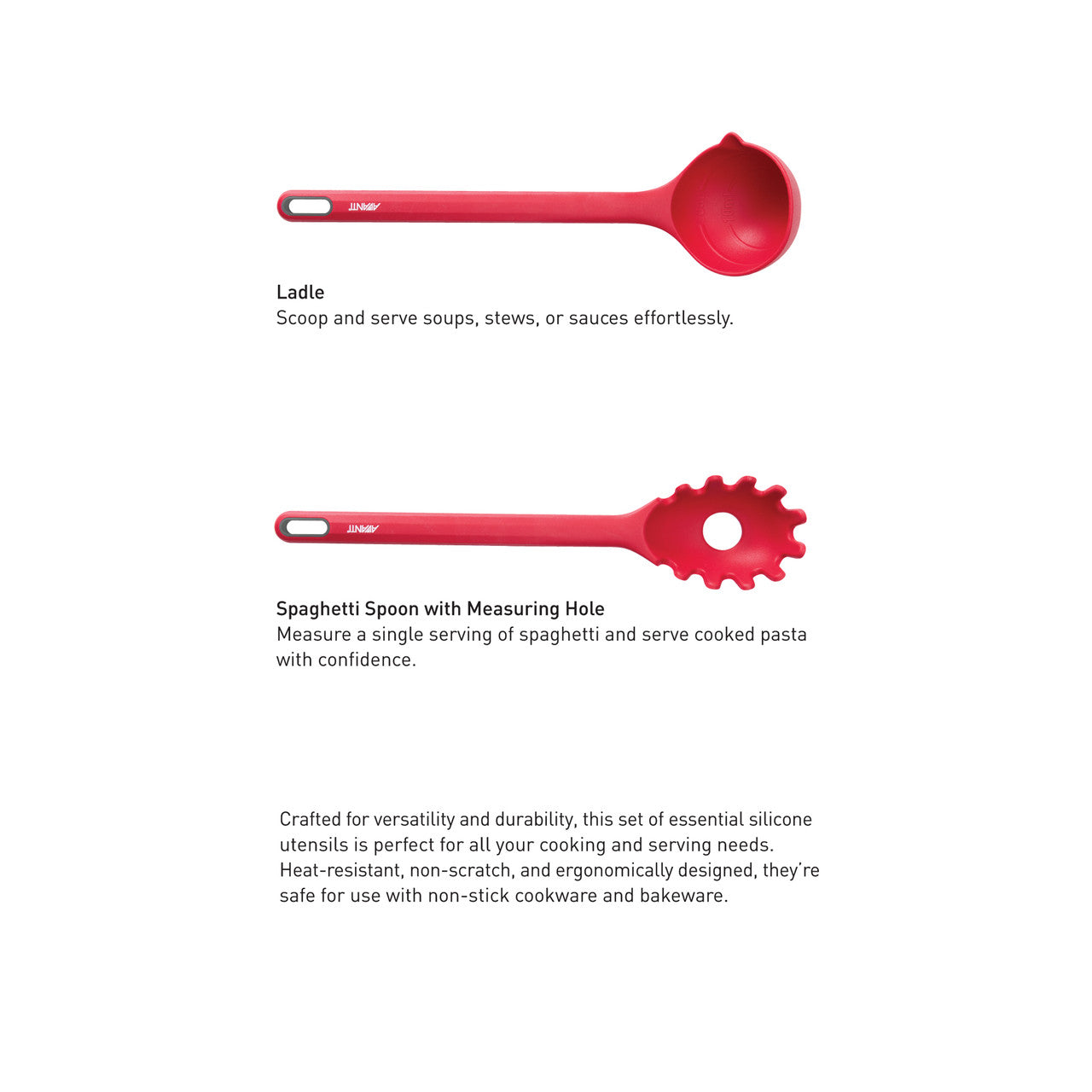 Silicone Utensil Set - 5 Piece