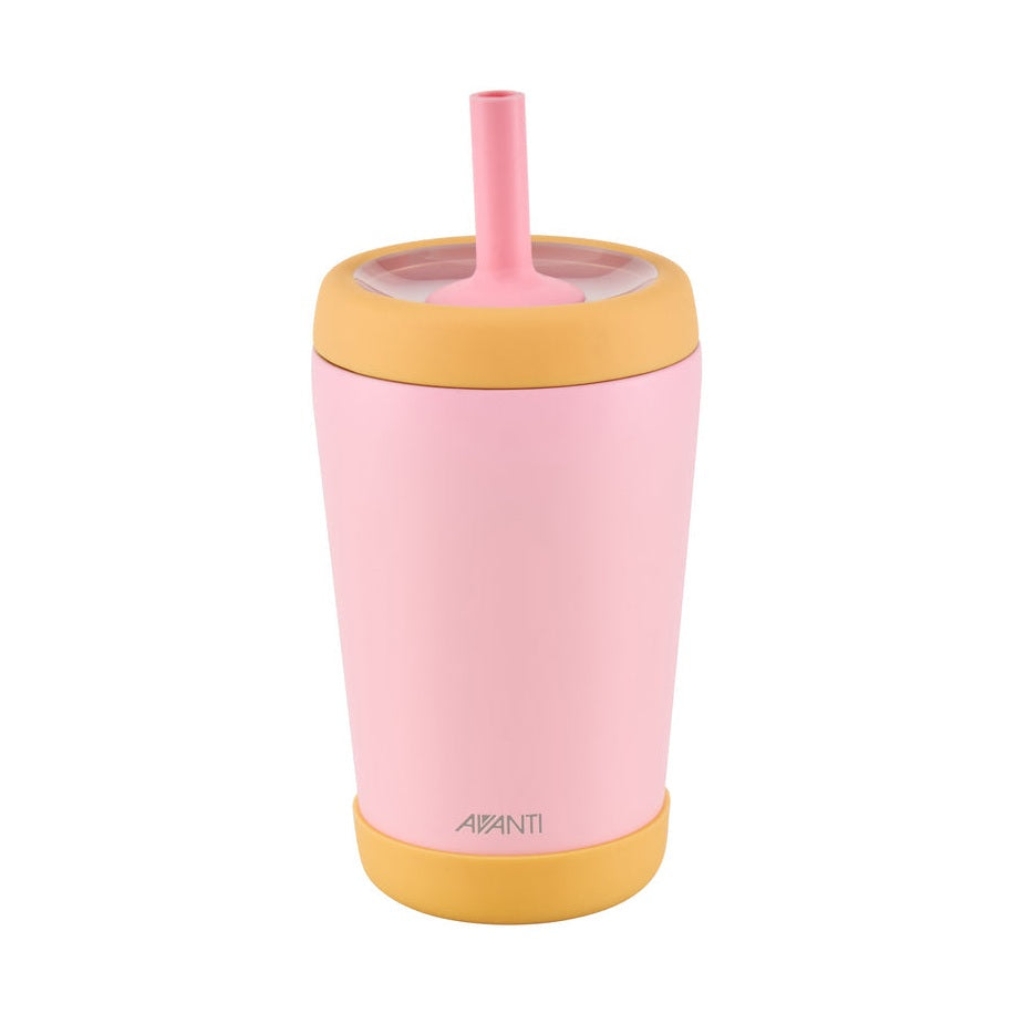 Avanti YumYum Insulated Tumber with Silicone Straw and Bumper - 350ml