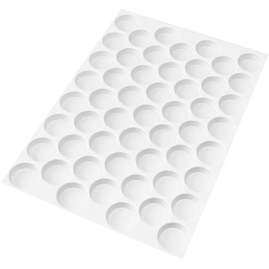 Matfer Bourgeat Plain Tart Cutter Sheet - 53 Cavities, 53mm - Kitchenly