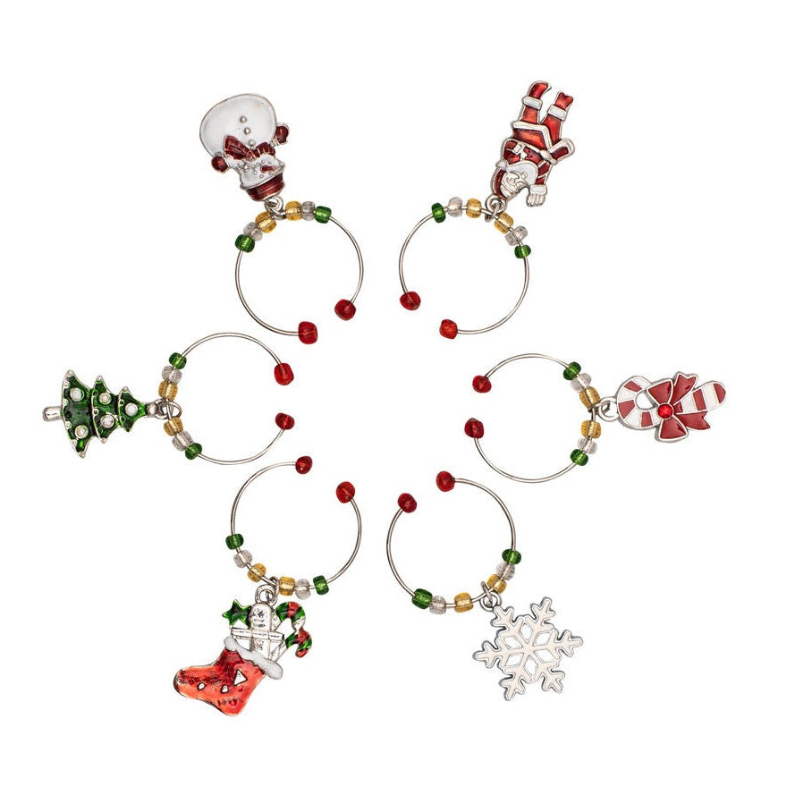 Wine Charms - Christmas