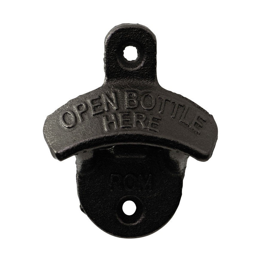 Rustic Cast Wall Mounted Bottle Opener