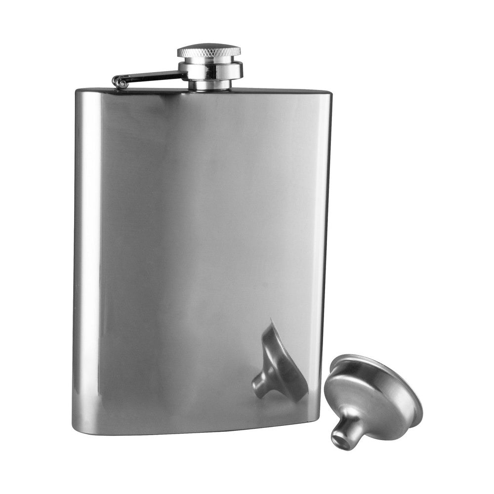 Classic Hip Flask, with Funnel
