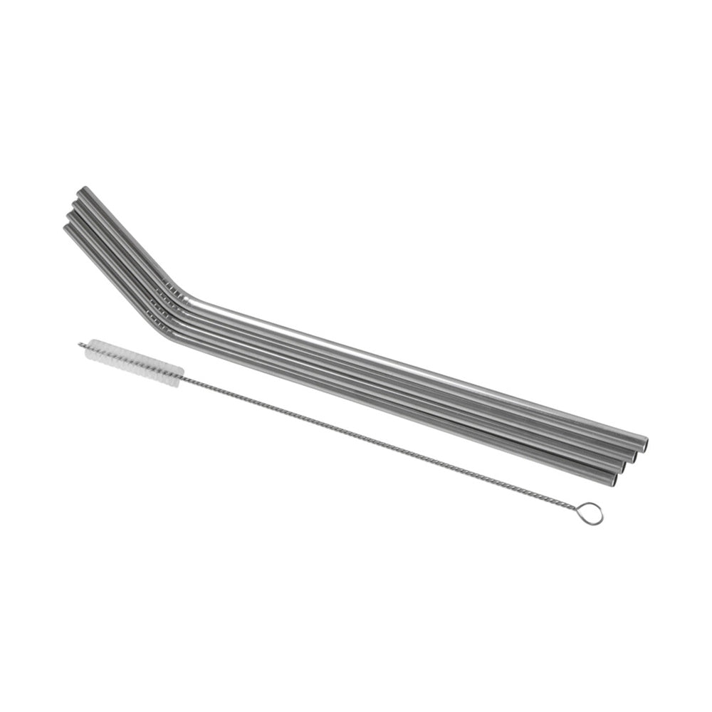 Stainless Steel Straws, with Cleaning Brush