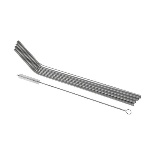 Stainless Steel Straws, with Cleaning Brush