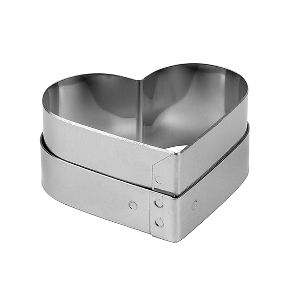 Matfer Bourgeat Heart Mini Cutter - Stainless Steel, 38x35 - Kitchenly