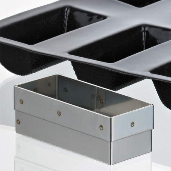 Matfer Bourgeat Rectangular Cutter - Stainless Steel, 116x36mm - Kitchenly