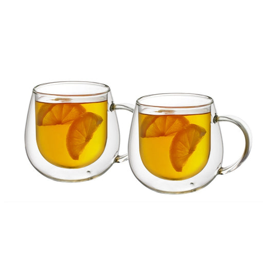 Huggie Double Wall Mug Set