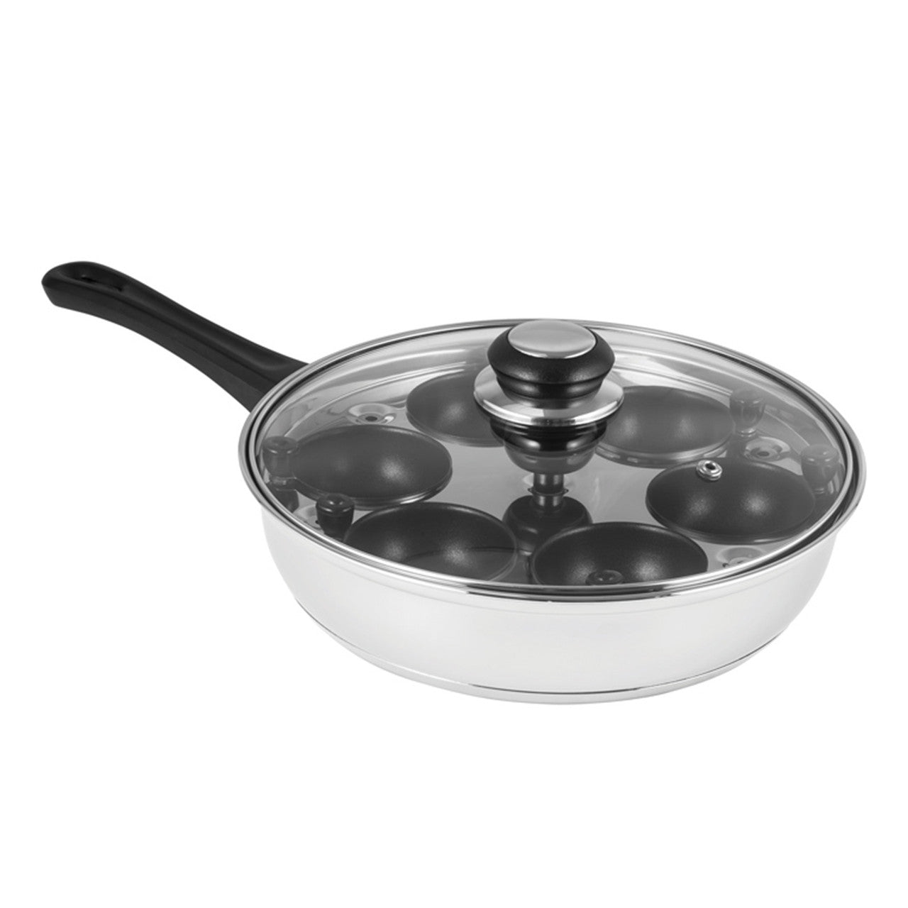 Egg Poacher, With Non Stick Cups - 6 Eggs
