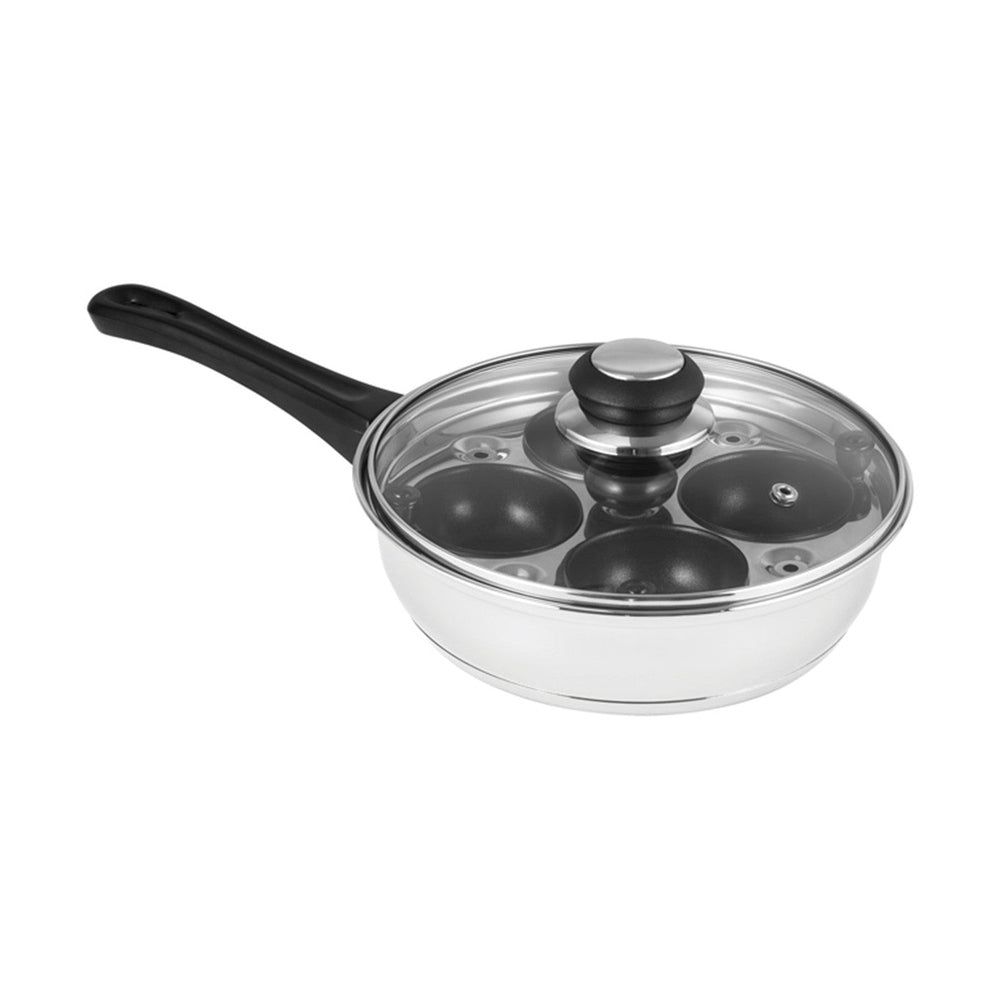 Egg Poacher, With Non Stick Cups - 4 Eggs