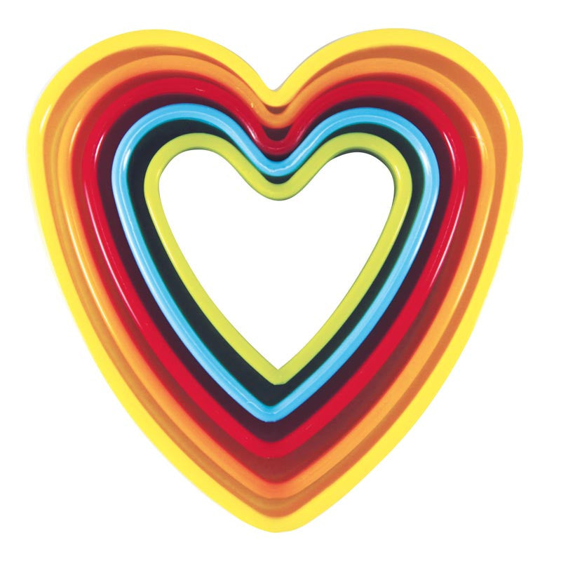 Heart Cookie Cutters Set