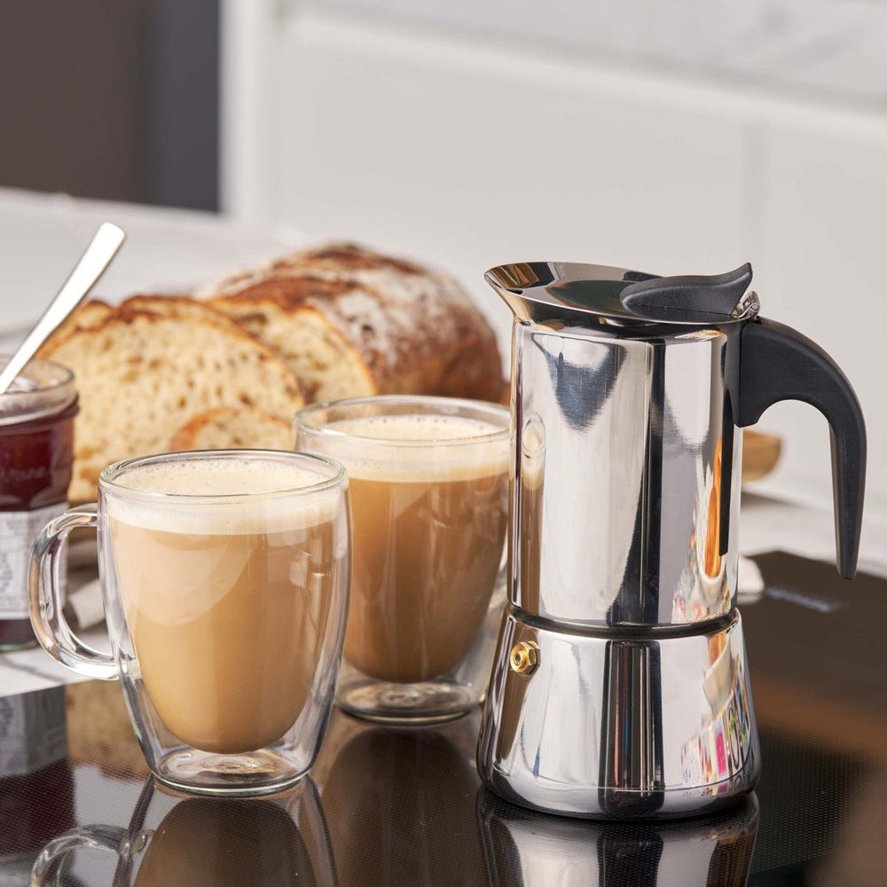 Inox Espresso Coffee Maker - 100ml / 2 Cup